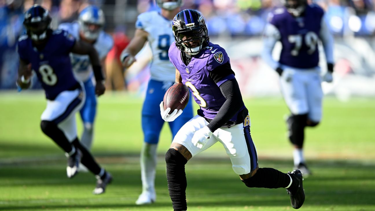 Odell Beckham Jr. sidelined with ankle injury vs. Bengals in second game  with Ravens
