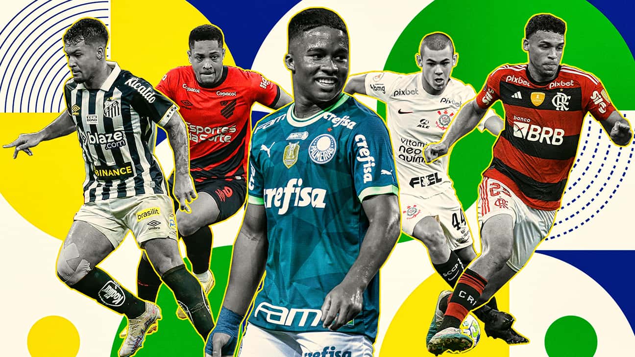 Who are the best home-based Brazilians aged 21 or under?