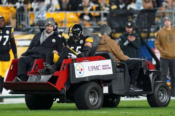 Source: Steelers’ Holcomb (knee) out for season www.espn.com – TOP