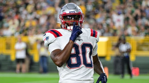 Patriots' Kayshon Boutte gets opportunity with Kendrick Bourne sidelined by ACL injury