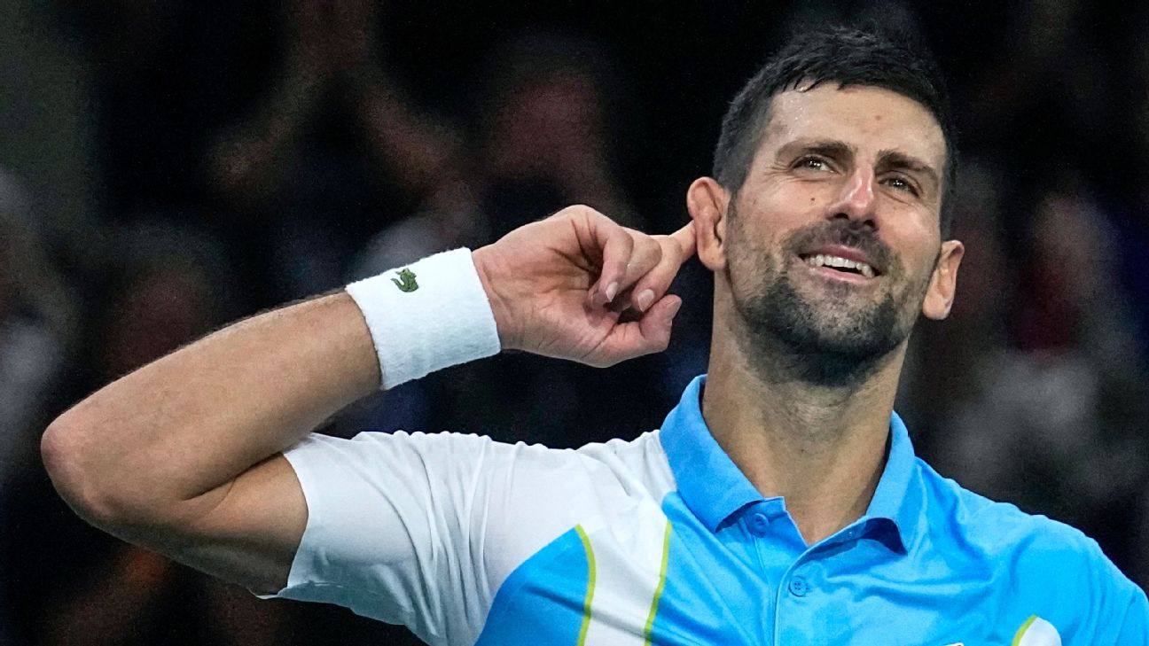 Djokovic clinches No. 1 finish for record 8th time