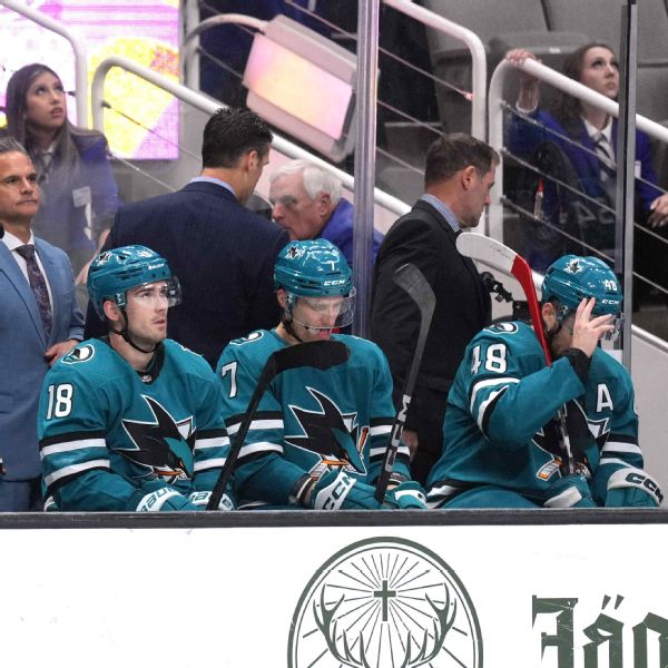 Sharks tie NHL record with 11 losses to start year