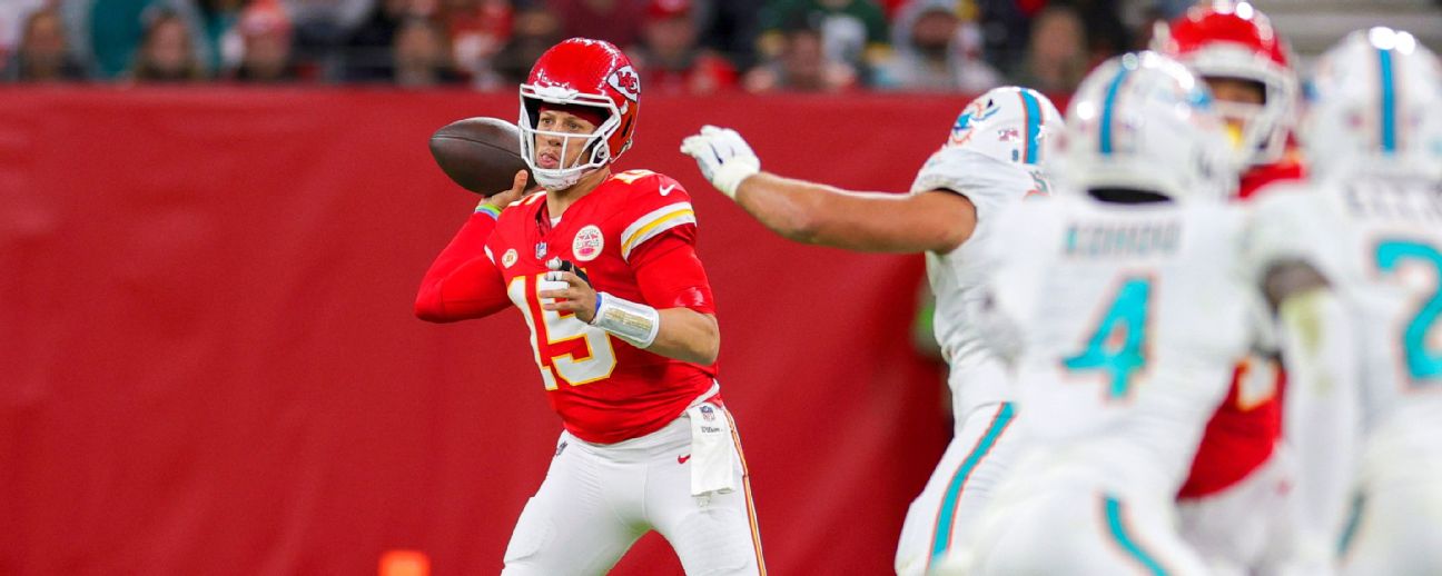 Best and worst of NFL Week 9: Chiefs outlast Dolphins in Germany www.espn.com – TOP