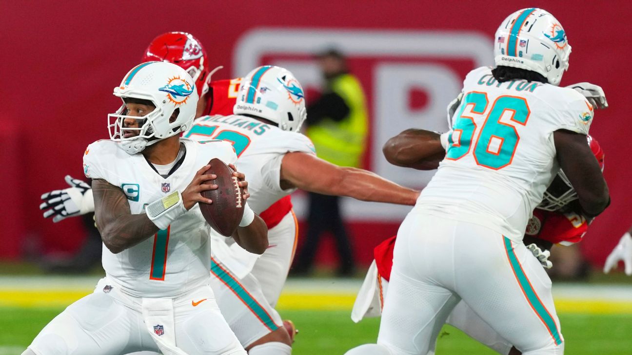 Tua Tagovailoa shoulders blame for Dolphins' comeback falling short vs.  Chiefs: 'It was my fault