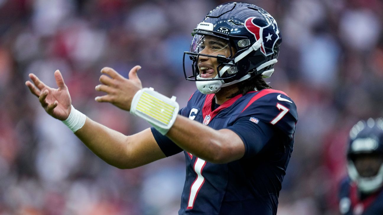 Stroud lifts Texans with 470 yards, 5 TD passes www.espn.com – TOP