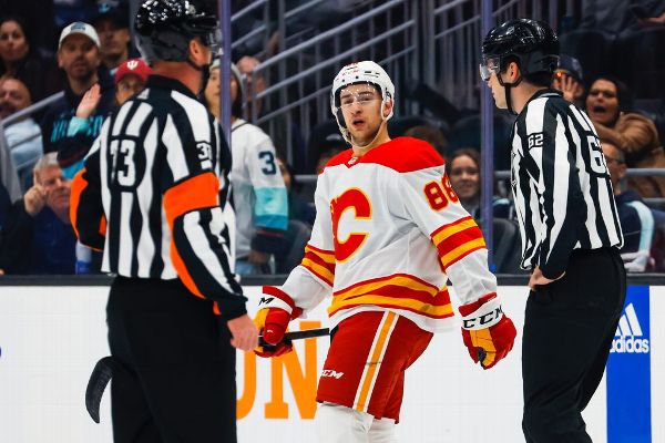 NHL suspends Flames' Mangiapane one game