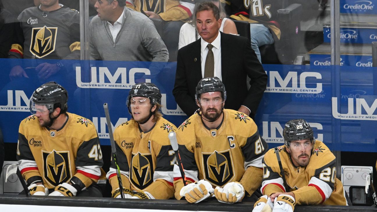 Golden Knights enter playoffs trying to figure out goalie position