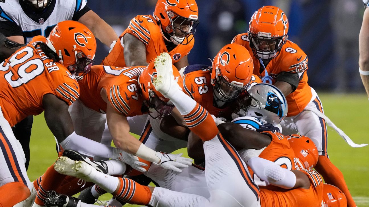 Bears' defense leads way to win over Panthers ABC11 RaleighDurham