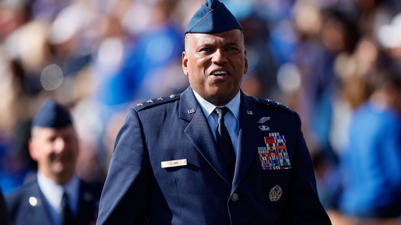 Sources: CFP eyes Air Force’s Clark as next boss