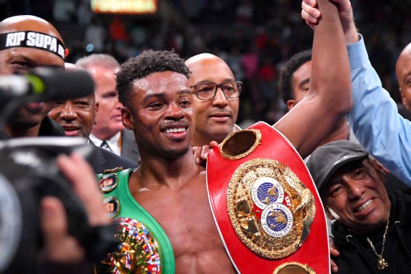 Former champion Spence has cataract surgery