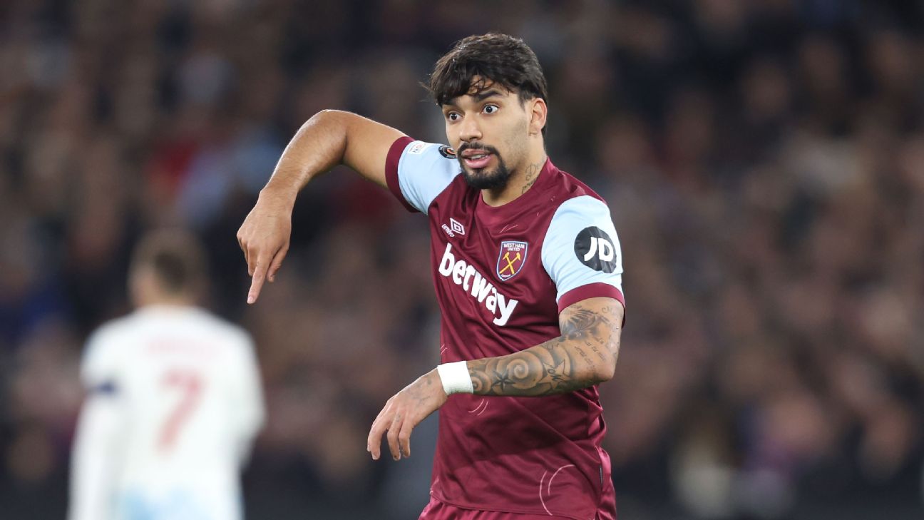 Transfer Talk: Man City will try again to sign West Ham's Lucas Paqueta