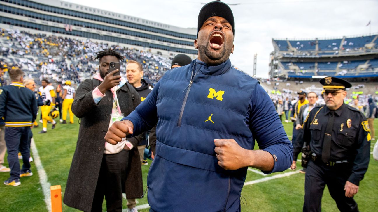 Michigan’s 24 hours of chaos: Jim Harbaugh’s suspension, Sherrone Moore’s emotion and another dominant win www.espn.com – TOP