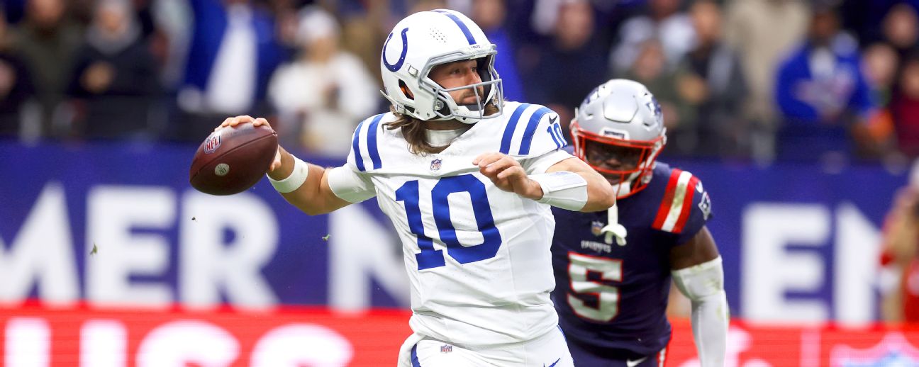 Best, worst of NFL Week 10: Colts hold off Pats in Germany www.espn.com – TOP