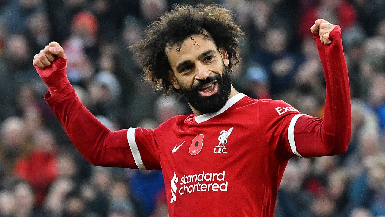 Liverpool player ratings: Salah 8/10 for brace vs. Brentford