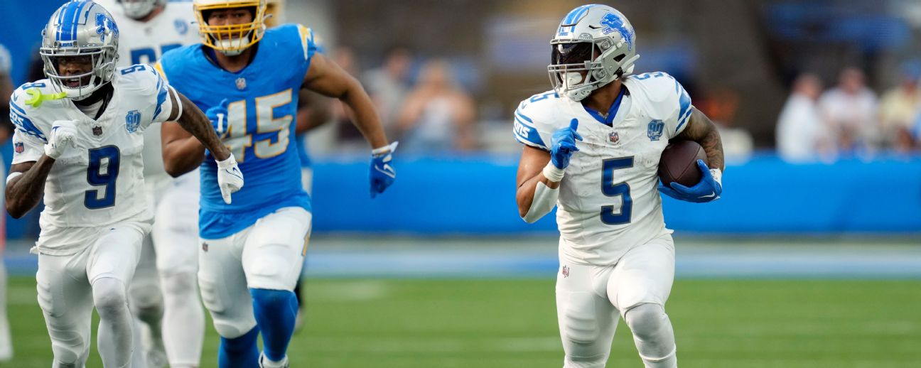 Lions RB David Montgomery dashes for 75-yard TD