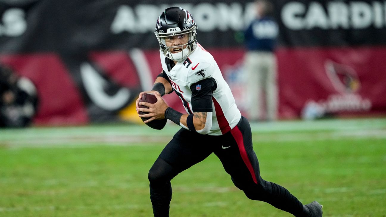 Falcons go back to Desmond Ridder as starting QB, source confirms - ESPN