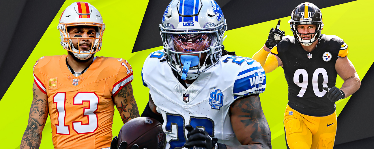 Mike Evans, Jahmyr Gibbs & TJ Watt