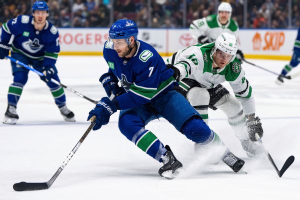 Canucks lose defenseman Soucy for 6 to 8 weeks