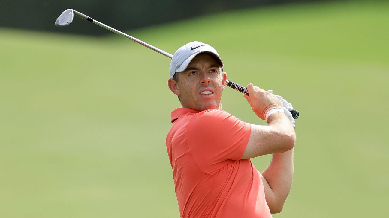 McIlroy tee shot lands on spectator's lap in Dubai