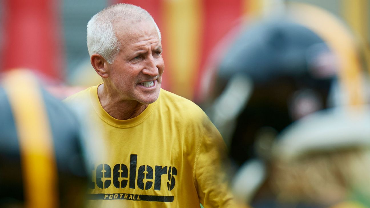 Steelers ST coach tore rotator cuff on sideline hit