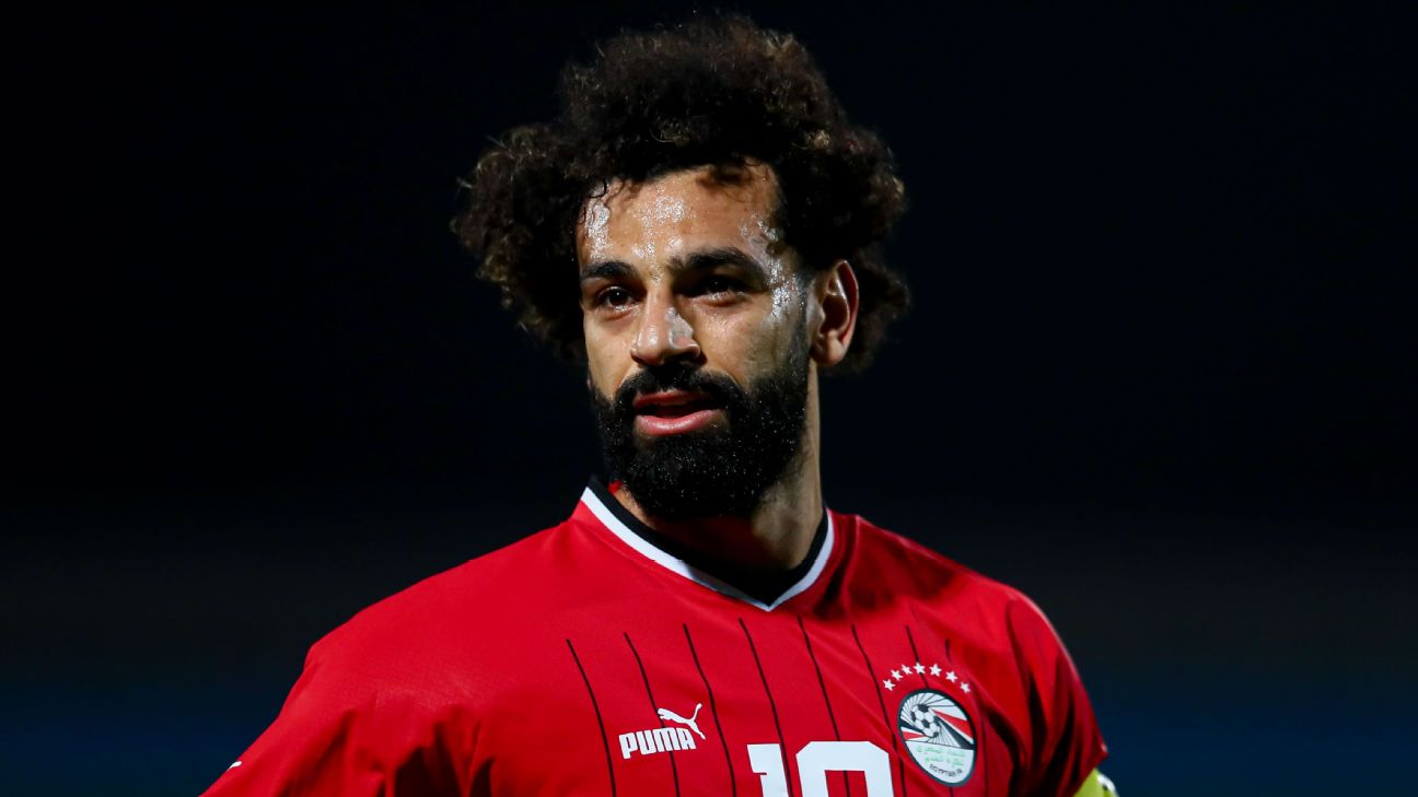 Salah scores 4 as Egypt cruise in opening WCQ