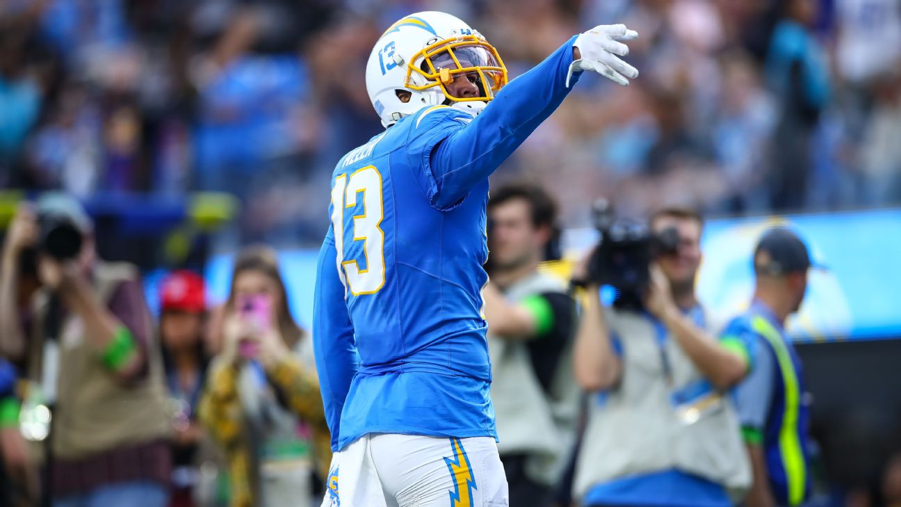 Chargers' Keenan Allen has AC joint sprain but will play Sunday - ABC30 ...