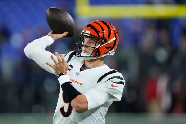 Burrow leaves Bengals game after injuring wrist