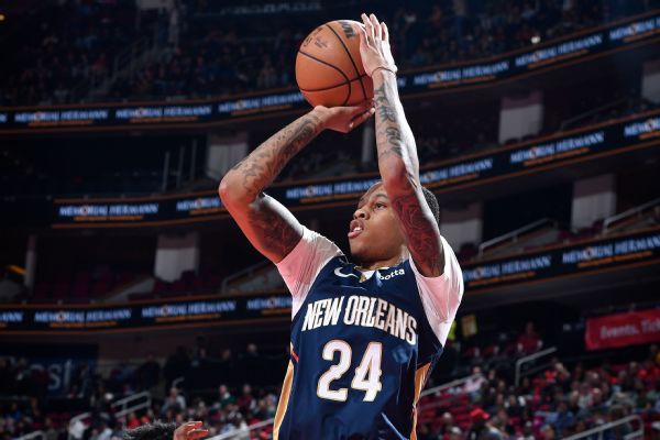 Jordan Hawkins continues to impress as an instant-impact rookie with the Pelicans.