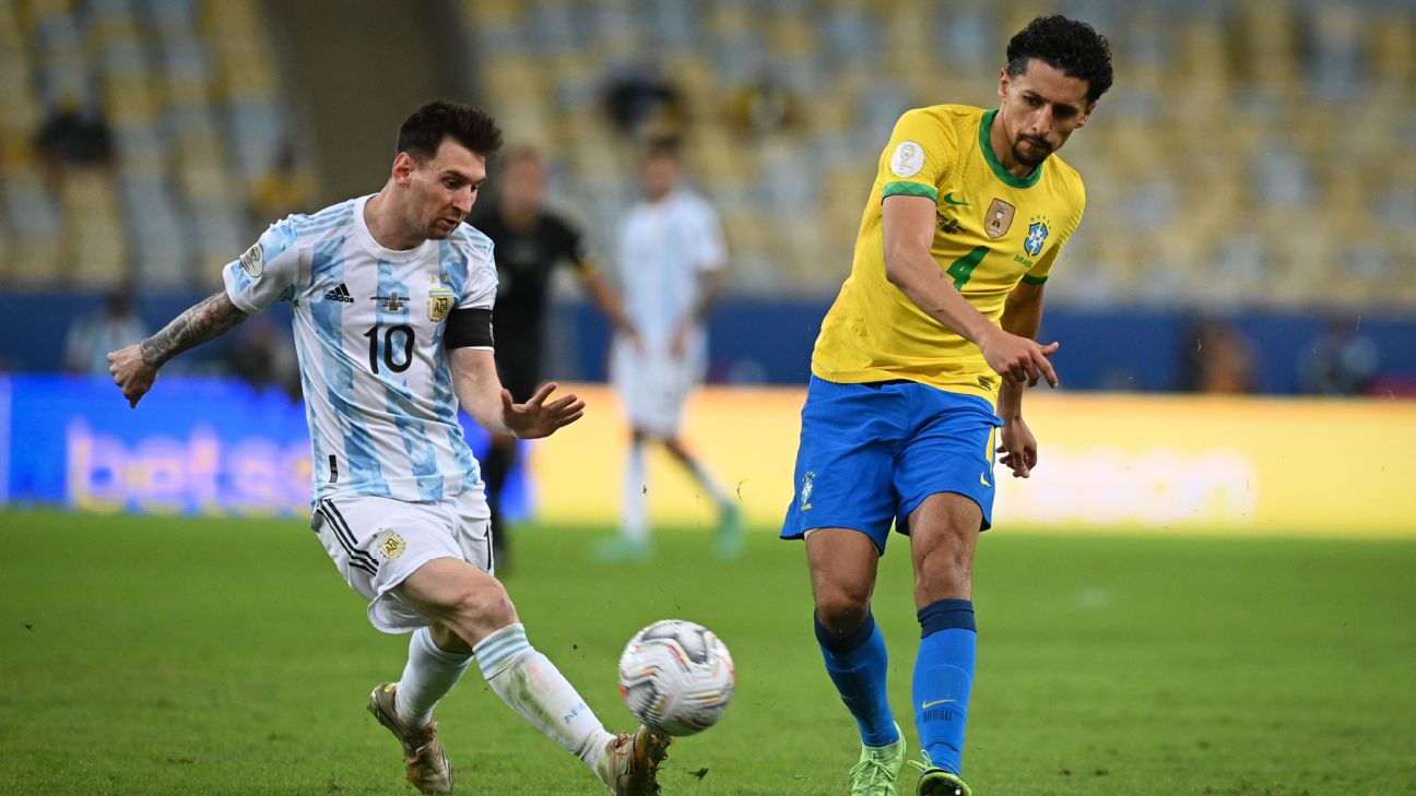 Argentina vs. Brazil highlights: Messi exits last match of 2023 early