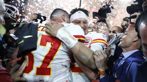 ‘It’s on another level’: Patrick Mahomes’ connection with Travis Kelce fuels Chiefs