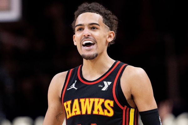 Young eyes normal minutes for Hawks in play-in