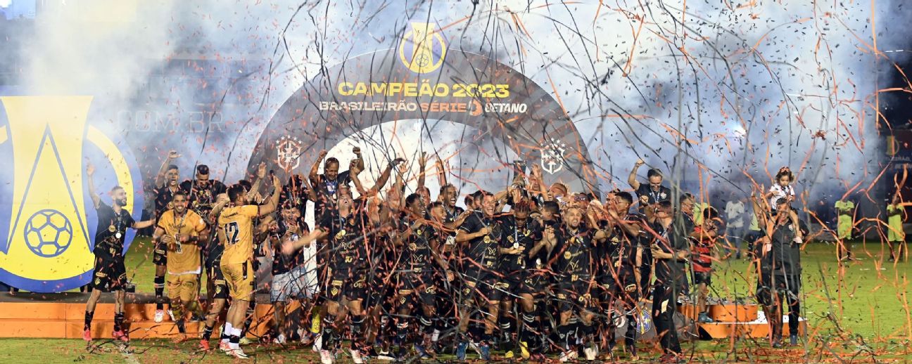 Vitória é campeão do Brasileirão Série B 2023