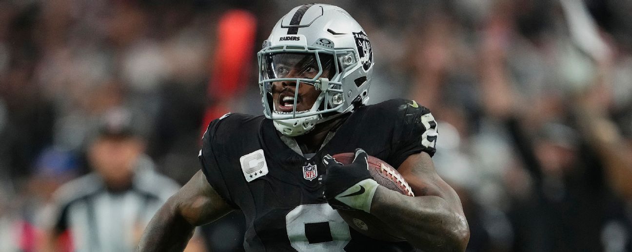 Follow live: Raiders host Chargers in a Thursday night AFC West showdown