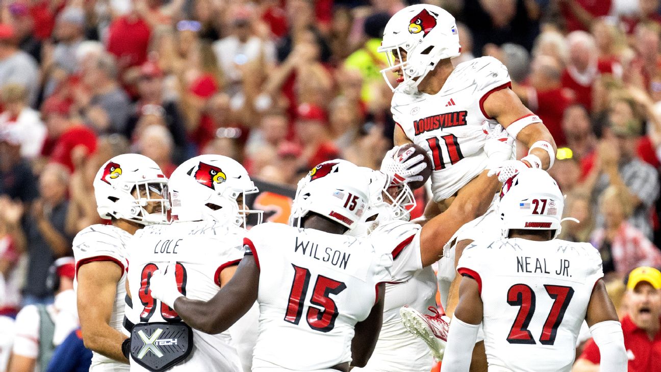 College football scores: Louisville vs. Georgia Tech, Jeff Brohm wins