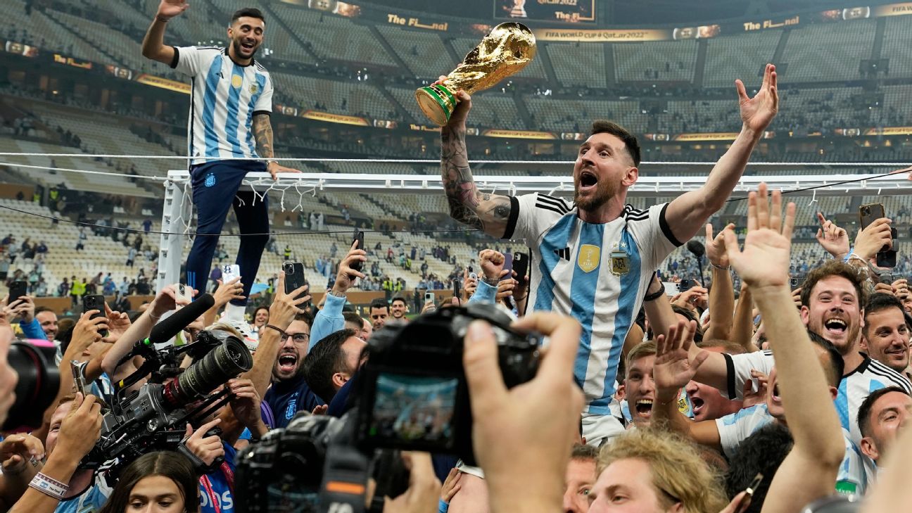 Messi’s 2022 WC shirts sell at auction for $7.8M www.espn.com – TOP
