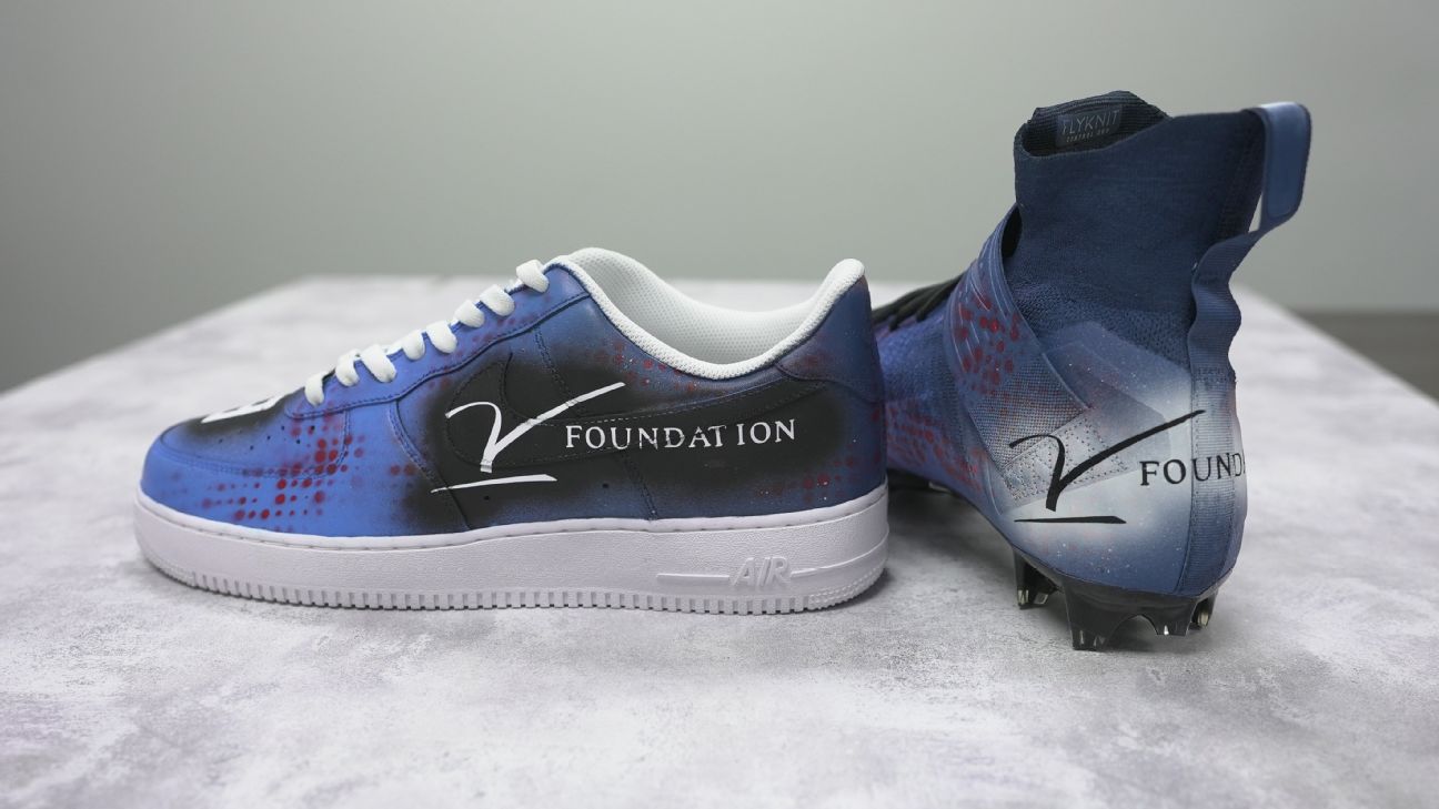 NFL stars back V foundation with MyCauseMyCleats campaign ESPN