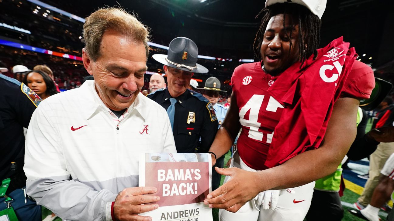 The 6 plays that helped Alabama win the national title