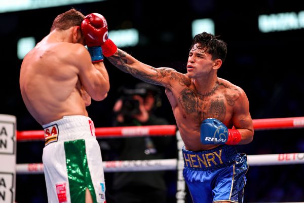 Garcia bounces back, KO's Duarte in 8th round