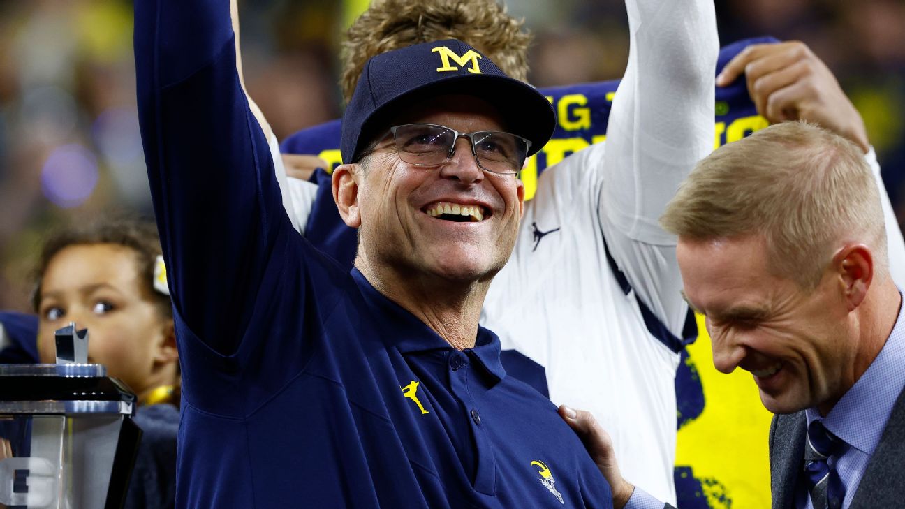 Sources: Chargers hiring Jim Harbaugh as coach