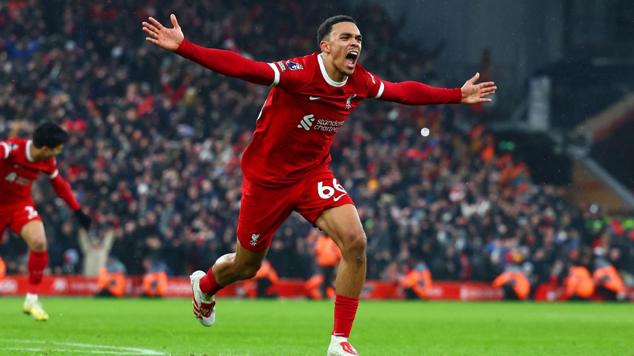 Late Liverpool goals complete dramatic 4-3 win