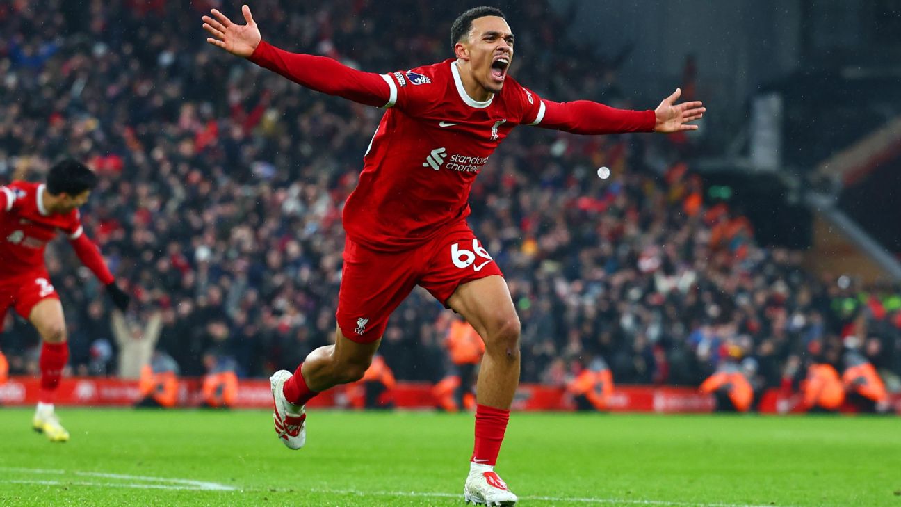 Liverpool player ratings: Alexander-Arnold stars in comeback vs. Fulham