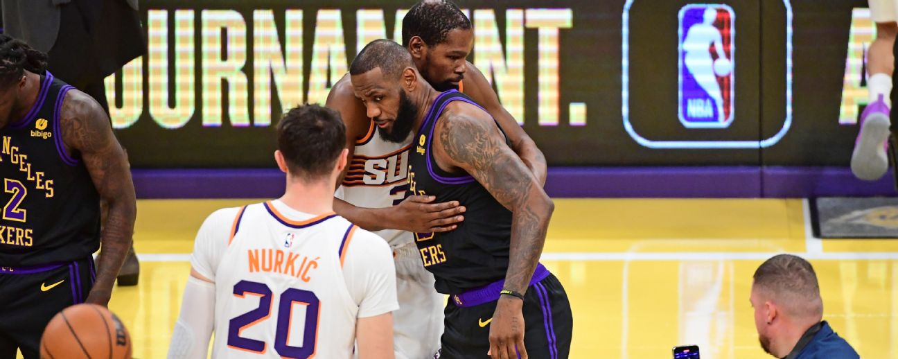 Los Angeles Lakers x Phoenix Suns: onde assistir à NBA Cup