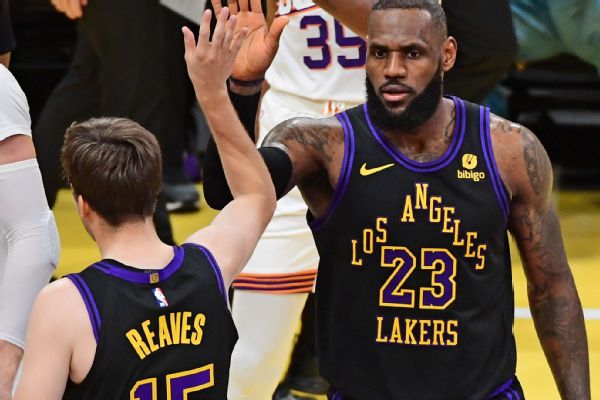 Source: Lakers told no black uniforms for Vegas