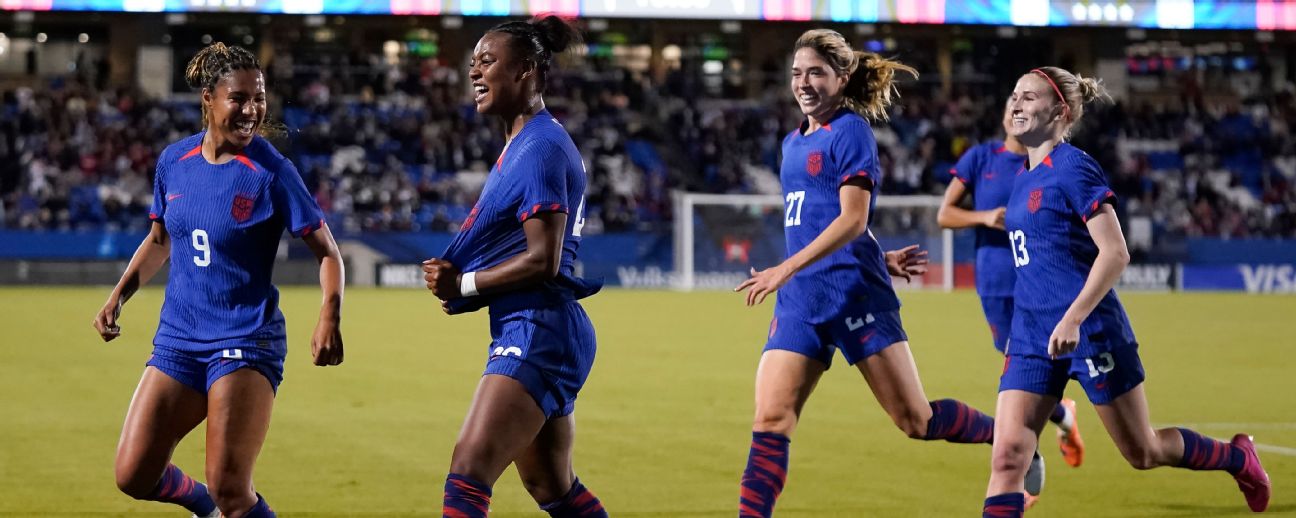 Follow live: USWNT open Gold Cup action vs Dominican Republic www.espn.com – TOP