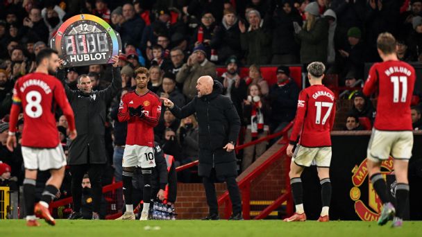 Follow live: Manchester United looks to return to winning ways vs. Aston Villa at Old Trafford