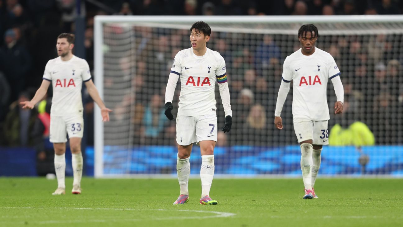 Son blasts ‘soft’ Spurs as slump continues