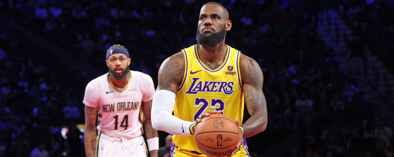 Follow live: LeBron, Lakers host Pelicans in NBA in-season tournament semifinals www.espn.com – TOP