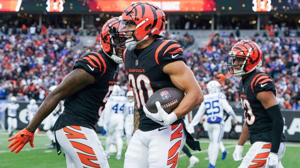 Bengals’ Chase Brown takes screen pass 54 yards for TD vs. Colts www.espn.com – TOP