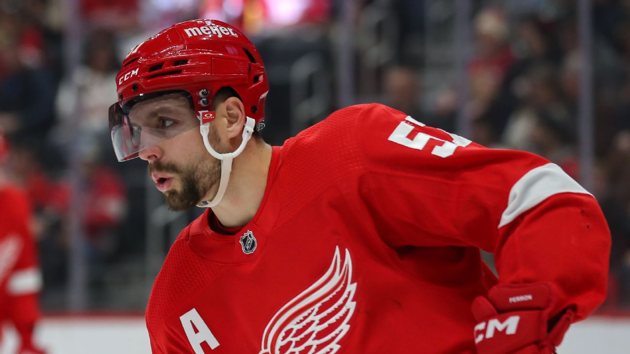 6-game suspension upheld for Red Wings' Perron