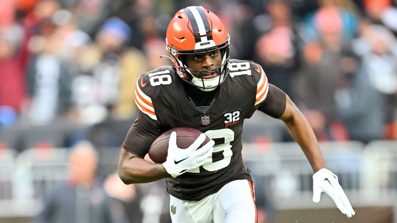 Browns’ Joe Flacco connects with David Bell on fourth down for third TD ...